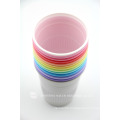 Pink Plastic disposable drinking cup